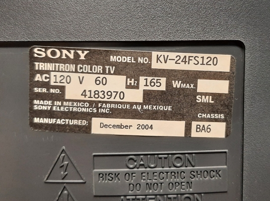 Sony KV-24FS120