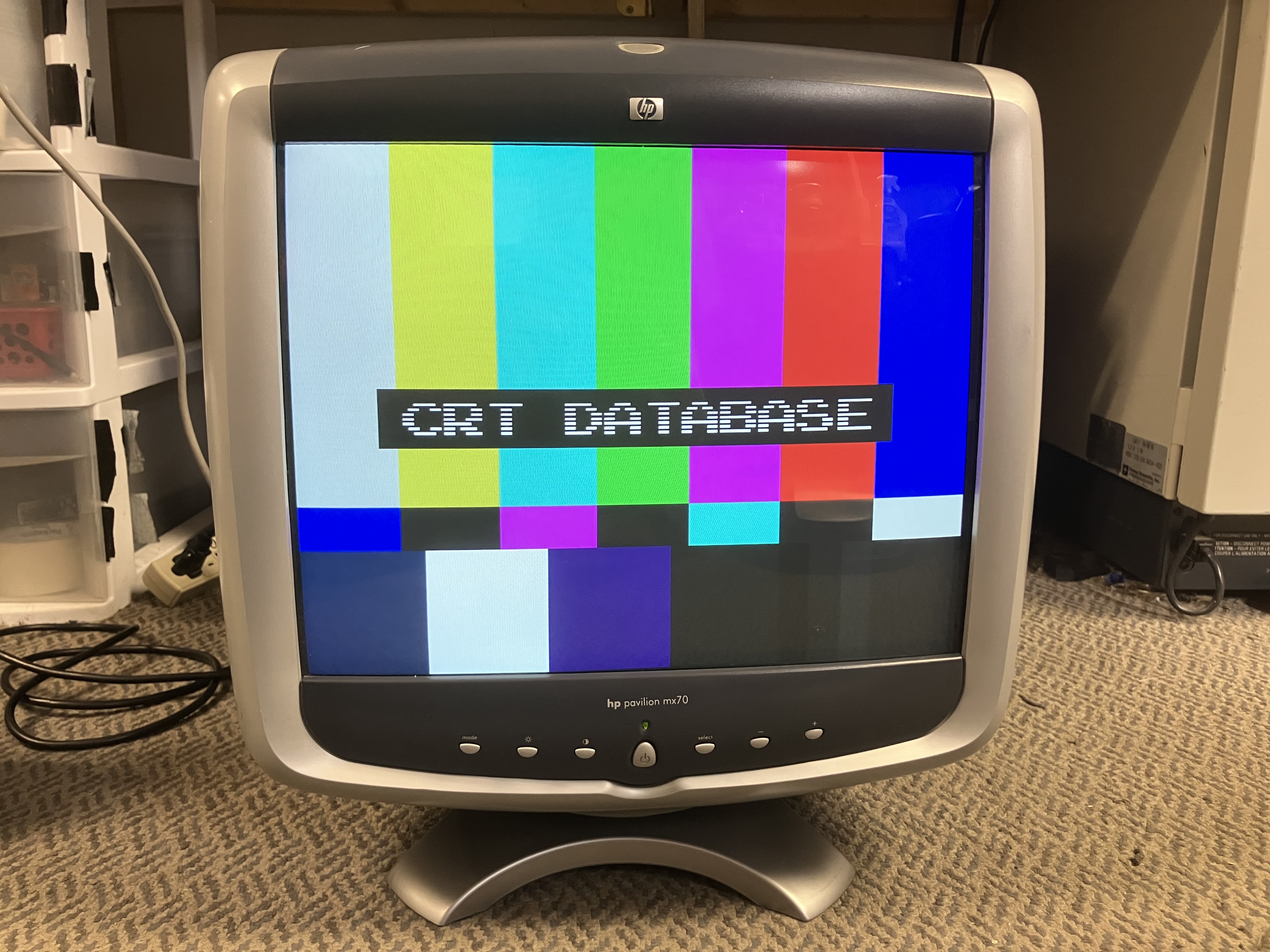 HP Pavilion MX70 (P1283-60051) | CRT Database