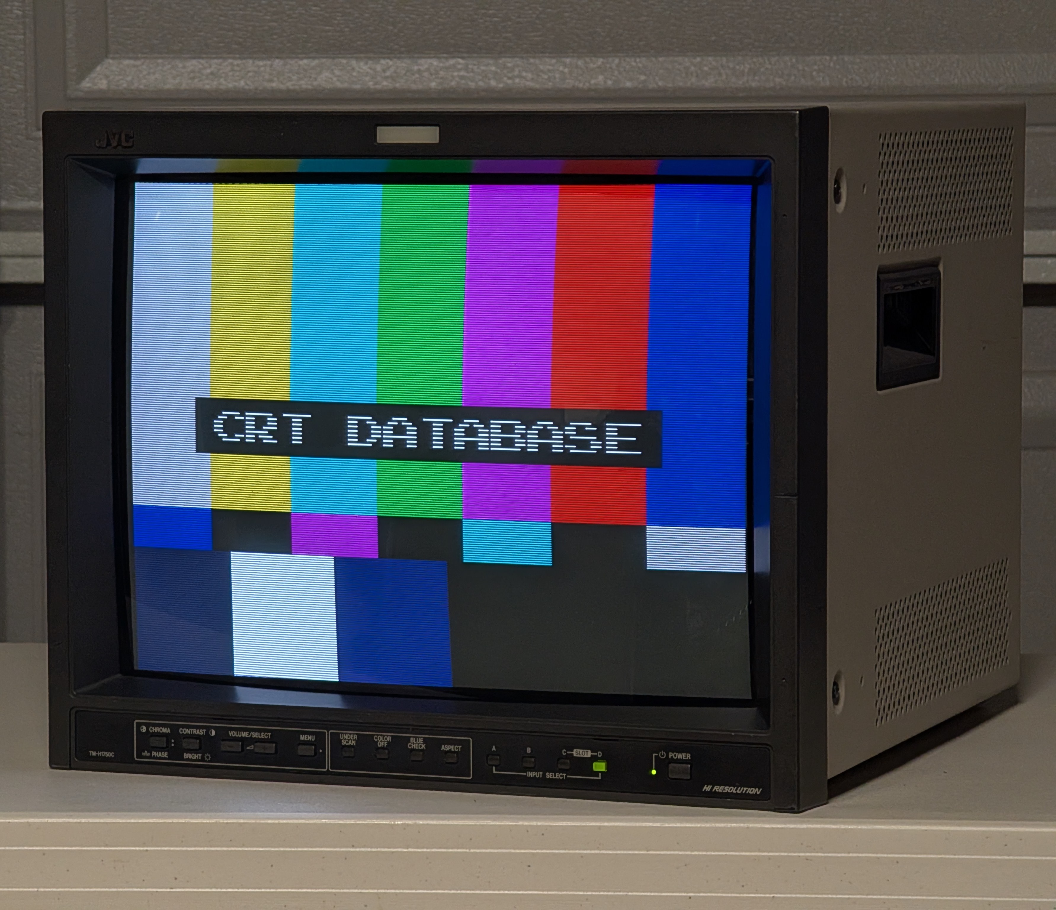 JVC TM-H1750CG | CRT Database