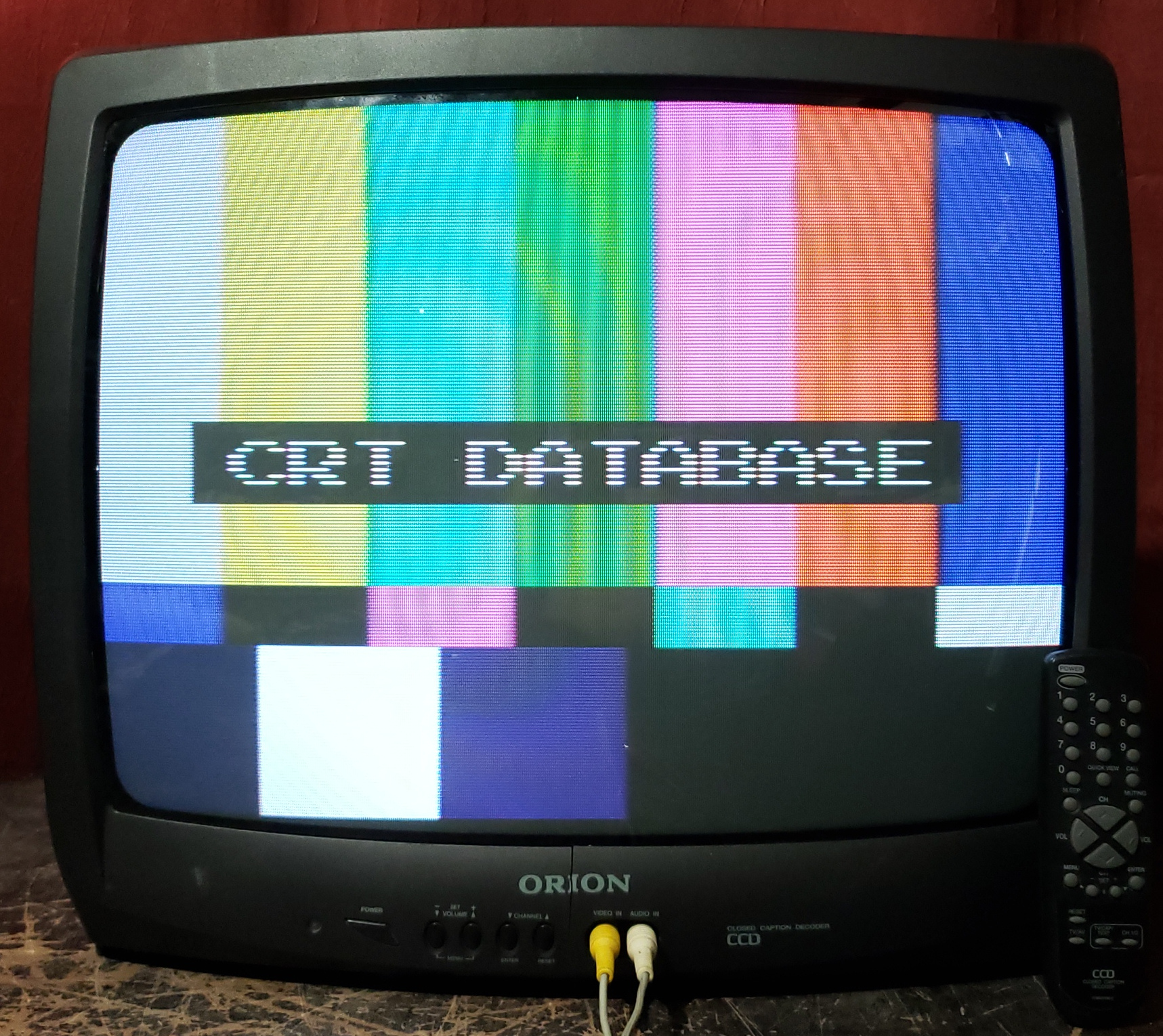 Orion TV1934 | CRT Database