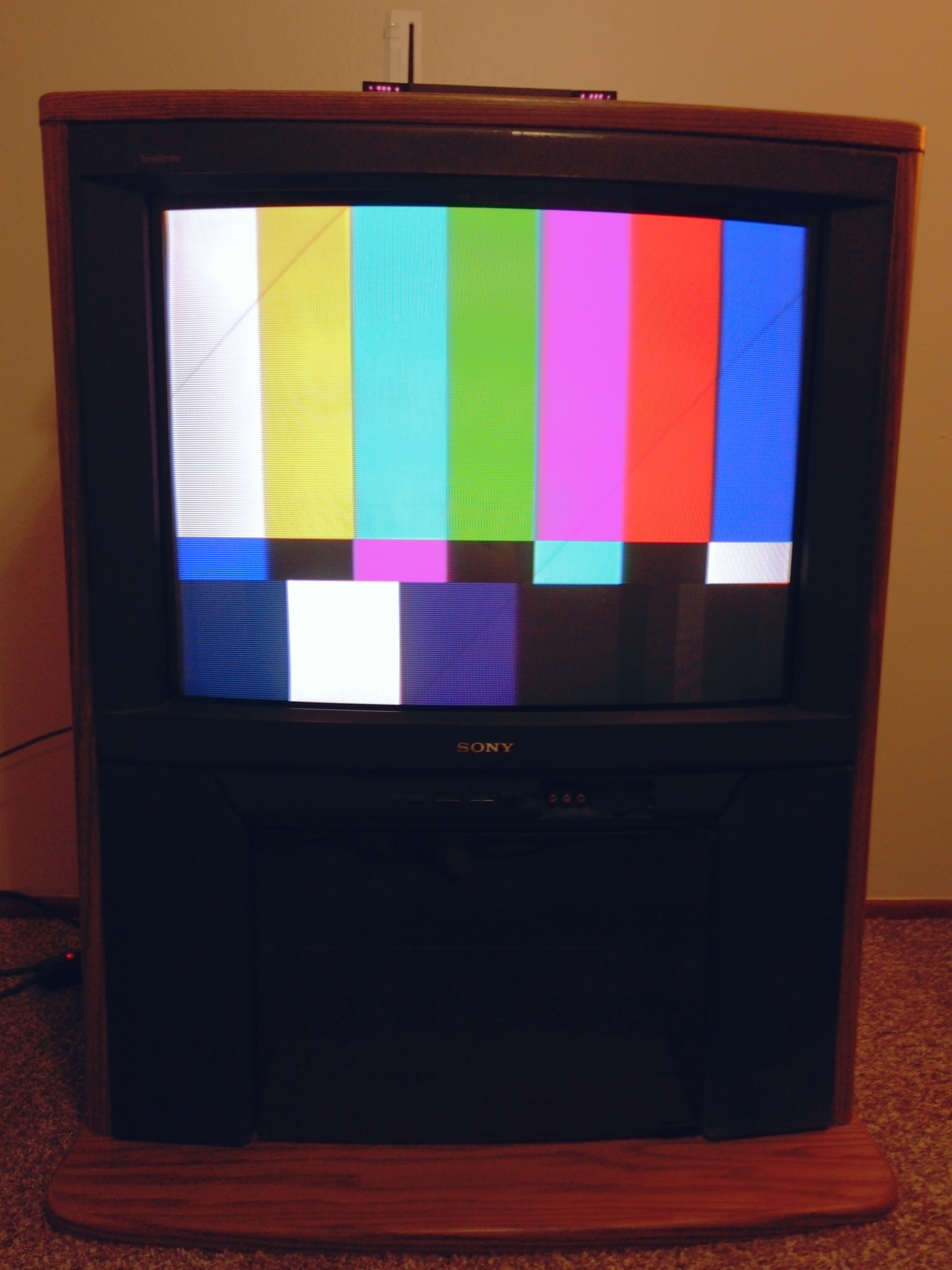 テレビ m3487 SONY Trinitron KVD-6NV1 NAVIGATION Sony KVD-6NV1 Details and Fan Replacement - Literally Larry