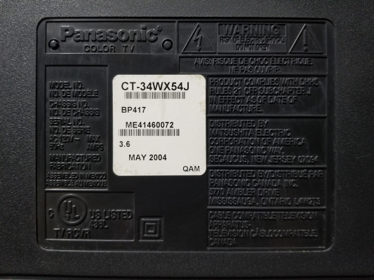 Panasonic CT-34WX54J