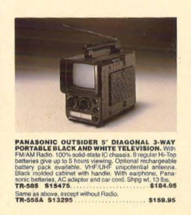 Panasonic TR-555A