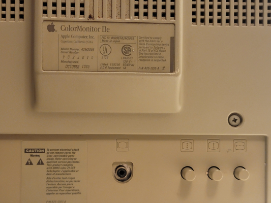 Apple ColorMonitor //e (A2M2056)