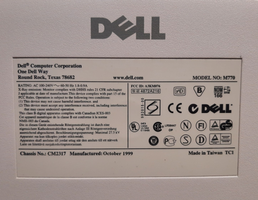 Dell M770