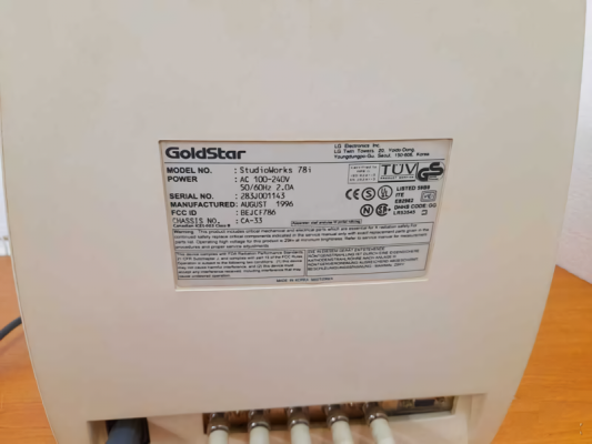 Goldstar StudioWorks 78i