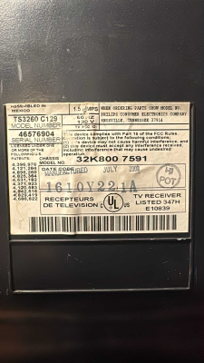 Click to view image in new tab Philips Magnavox TS3260 C129