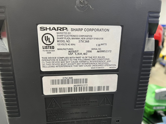 Sharp 27SC26B