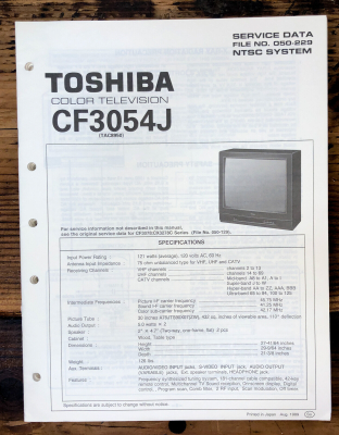 Click to view image in new tab Toshiba CF3054J