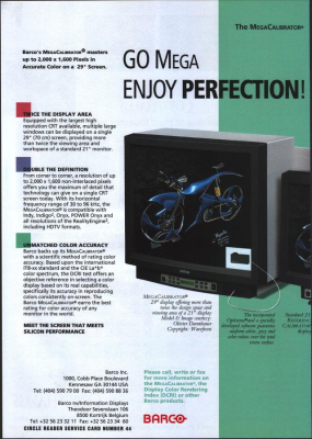 Click to view image in new tab Barco Mega Calibrator
