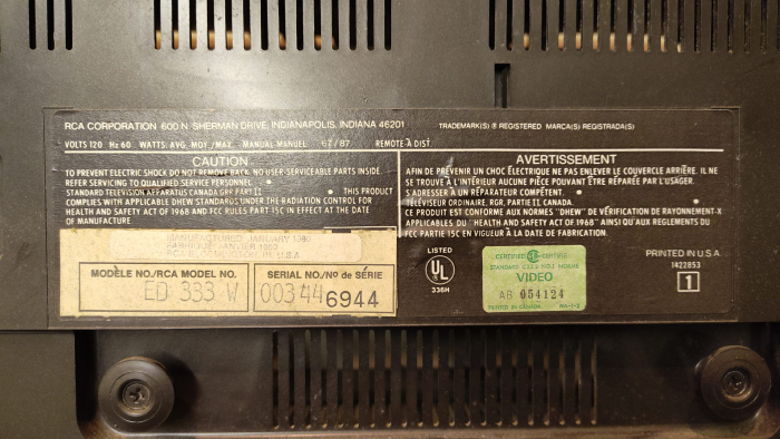 RCA ED333W