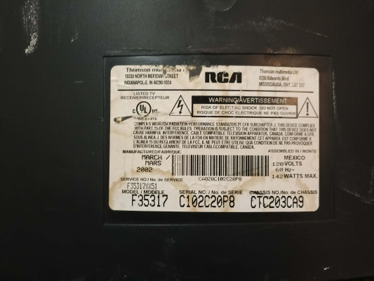 RCA F35317