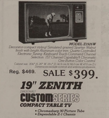 Zenith Z1926W