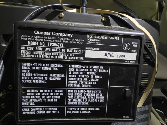 Quasar TP3947XE