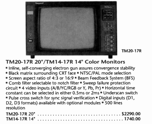 Ikegami TM20-17R