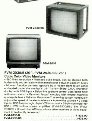 Sony PVM-2530