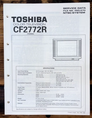 Toshiba CF2772R