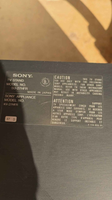 Sony KV-27HFR