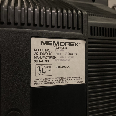 Memorex TC-2700 (16-280)