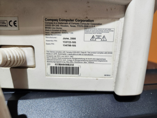 Compaq Presario MV540 (CO1053U)