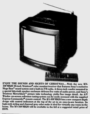 Sony KV-10FMR20