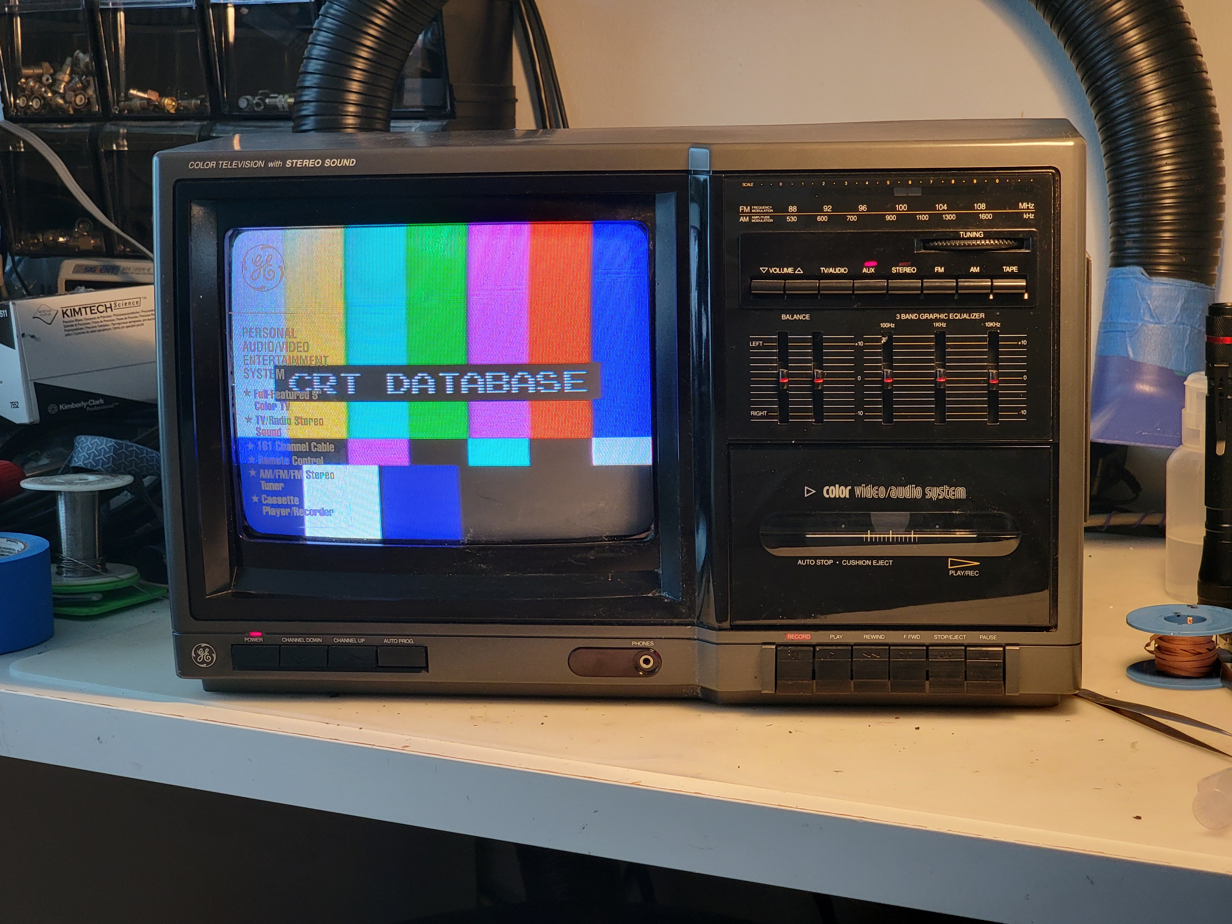 GE 7-7800A Boombox | CRT Database