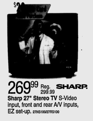 Sharp 27R-S100