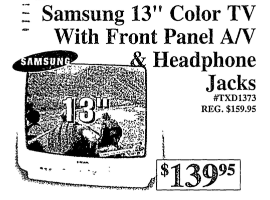 Samsung TXD1373