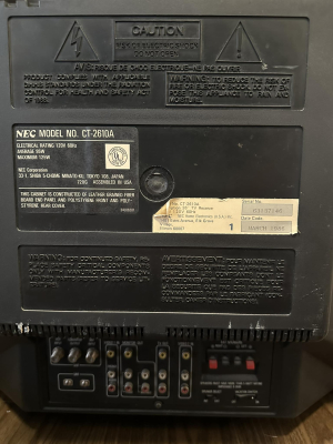 NEC CT-2610A