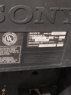 Sony KV-24FV10