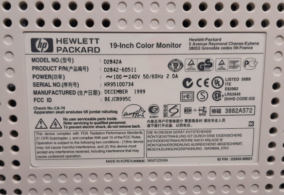 HP D2842A