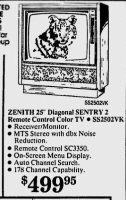 Zenith SS2502VK