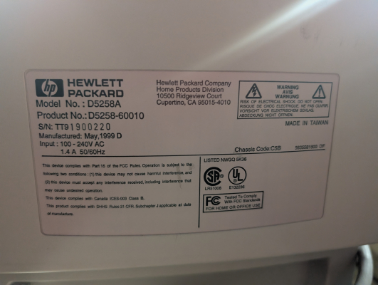 HP Pavilion M50 (D5258A)