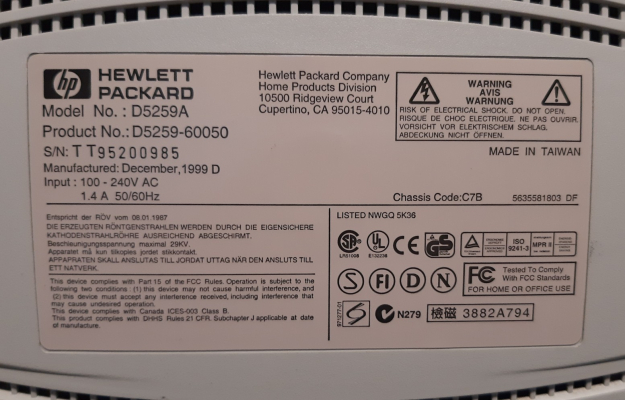 HP Pavilion M70 (D5259A)