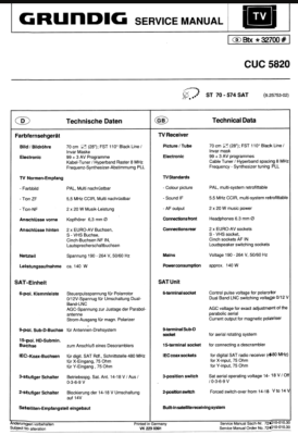 Grundig ST 70-574 SAT