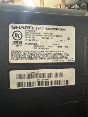 Sharp 32F540