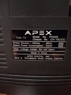 Apex PF2025