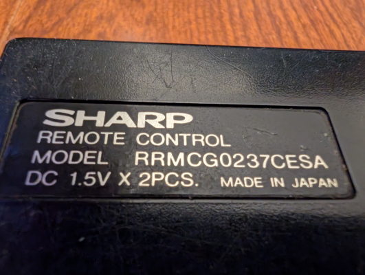 Sharp 19J530