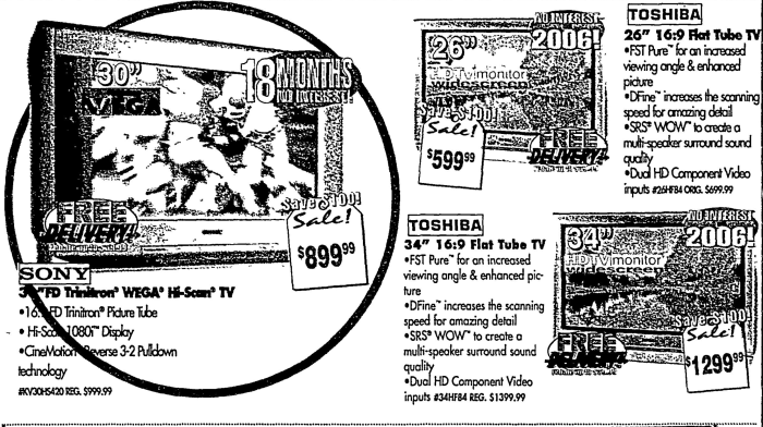 Toshiba 34HF84