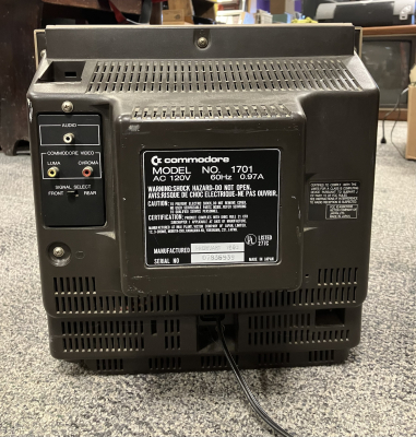 Commodore 1701