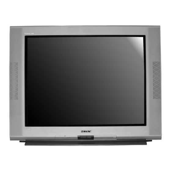 Sony KV-32FV16 | CRT Database