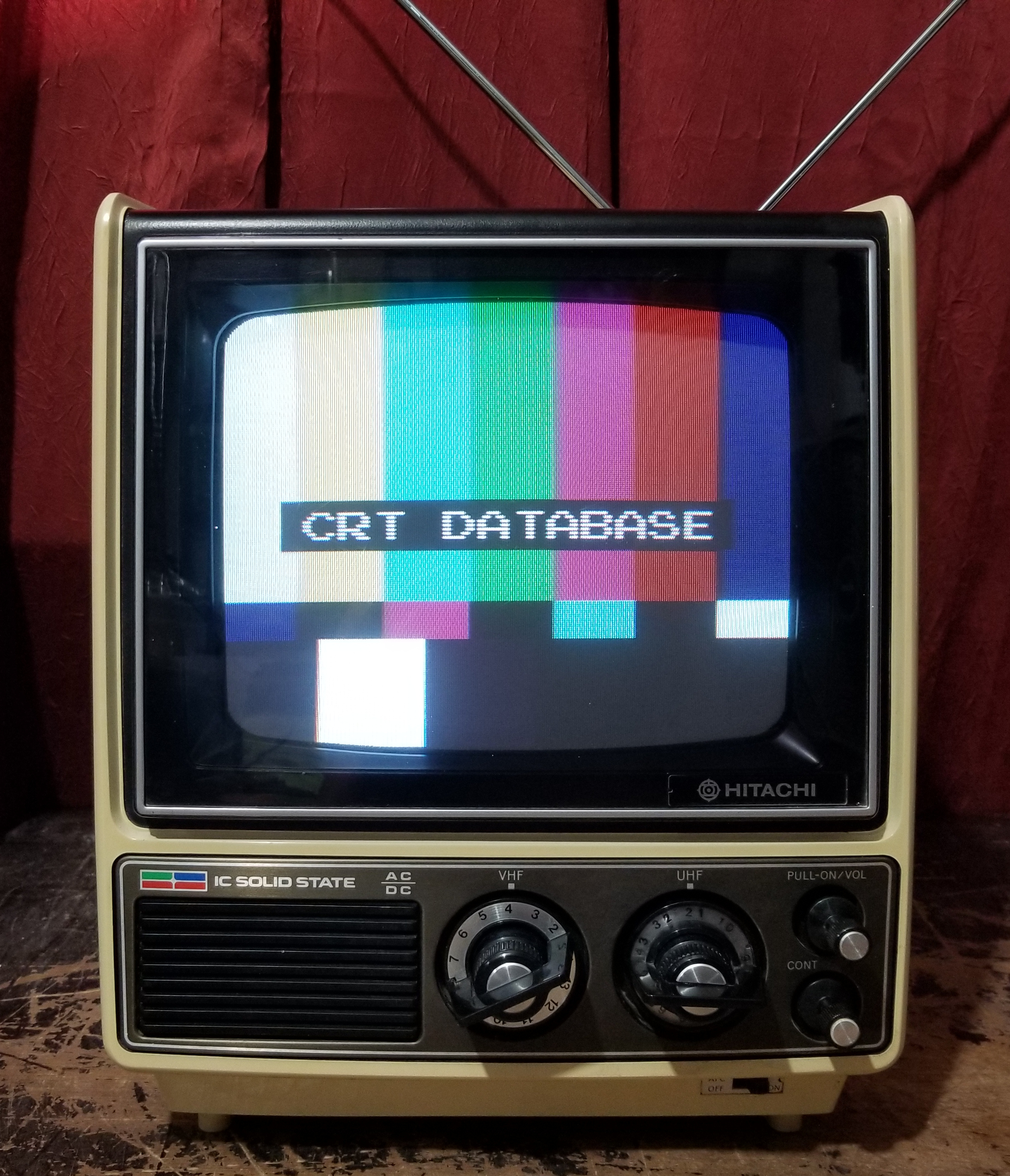 Hitachi CU-150S | CRT Database