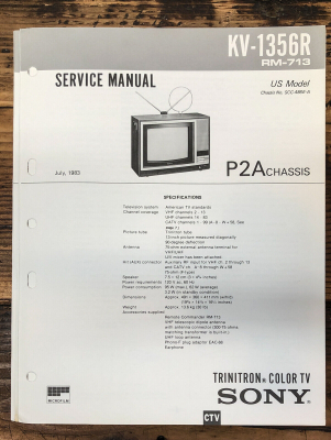 Sony KV-1356R