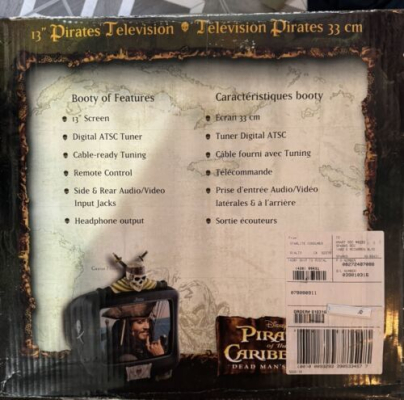Starlight Marketing Limited Pirates of the Caribbean PC1310ATV