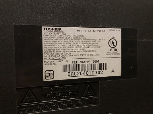 Toshiba MD24H63