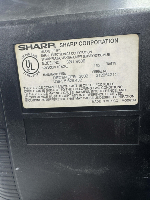 Sharp 32U-S600