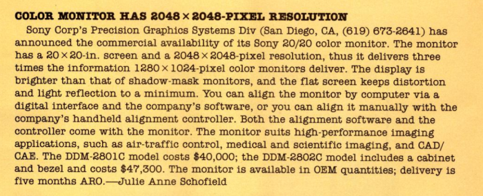 Click to view image in new tab Sony DDM-2801C