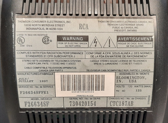 Click to view image in new tab RCA F26634SF