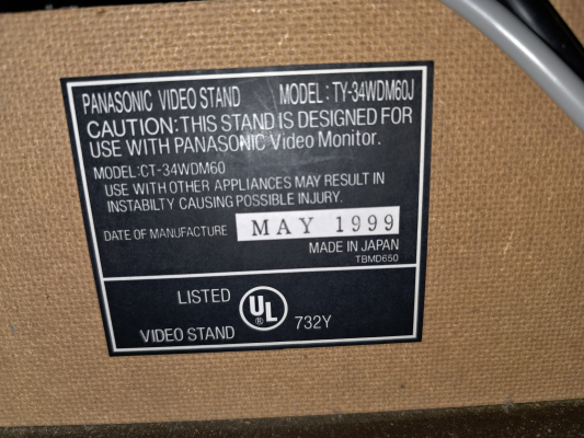 Panasonic CT-34WDM60