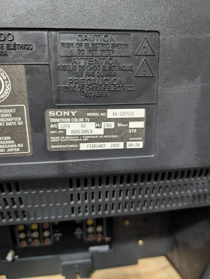 Sony KV-32FS10